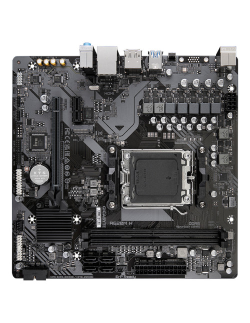 Placa base gigabyte a620m h am5