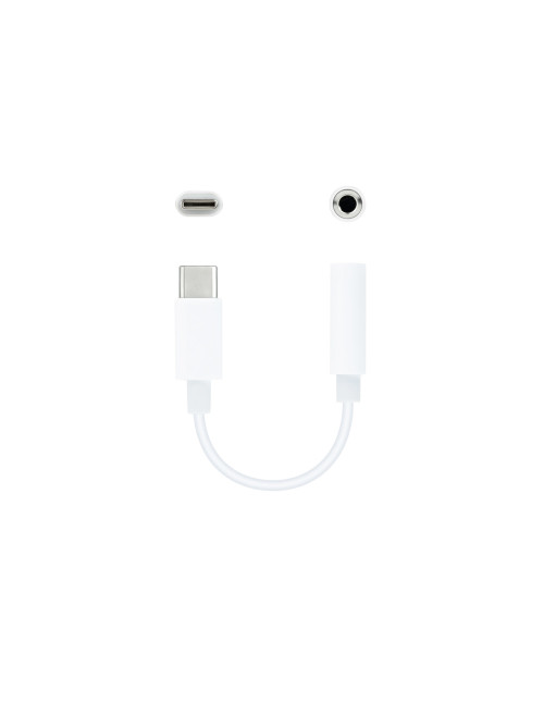 Adaptador audio nanocable usb - c - m a jack - h