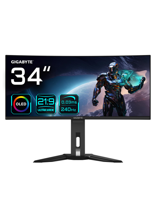 Monitor gaming gigabyte mo34wqc2 34 pulgadas 3440x1440