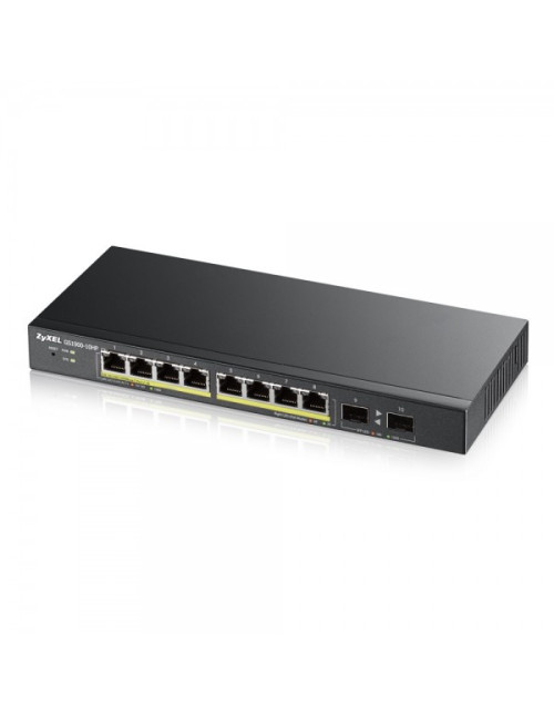 Switch 8 puertos zyxel gs1900 - 8hp - eu0103f