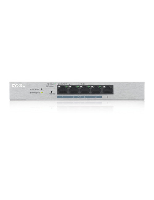 Switch 5 puertos zyxel gs1200 - 5hp v2