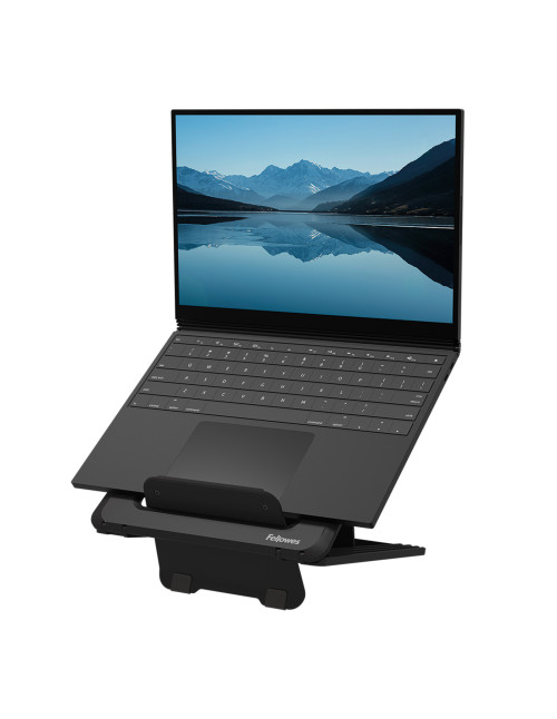 Elevador soporte fellowes portatil 14 pulgadas negro