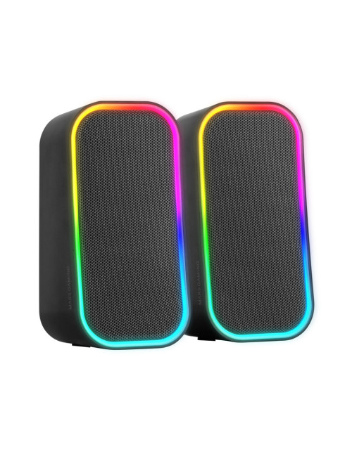 Altavoces mars gaming ms - om rgb negro
