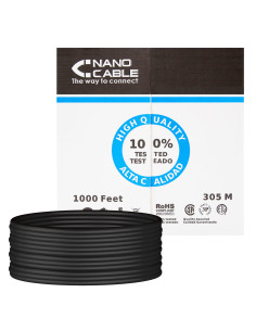 Bobina cable red utp cat5e rj45