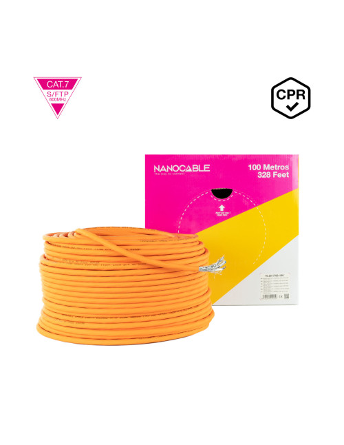 Bobina cable red lszh cat7 rj45