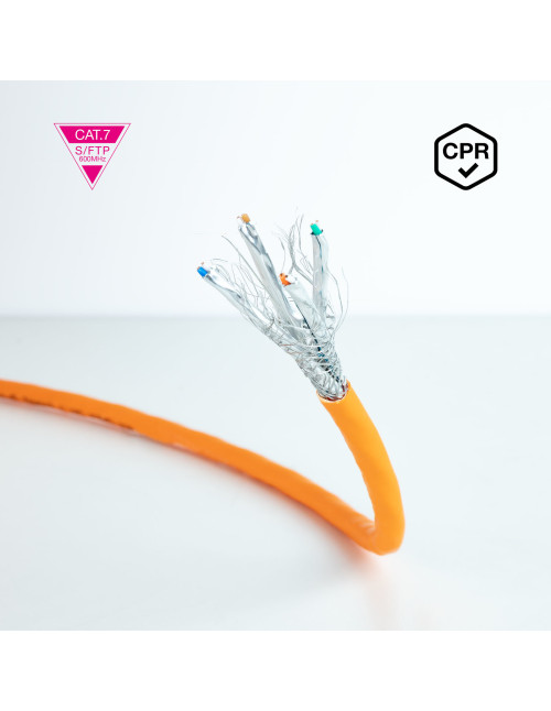 Bobina cable red lszh cat7 rj45