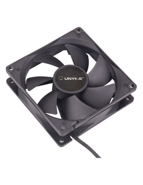 Ventilador caja unyka 90mm color negro