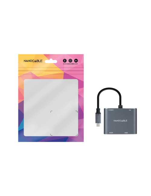 Conversor nanocable usb tipo c a
