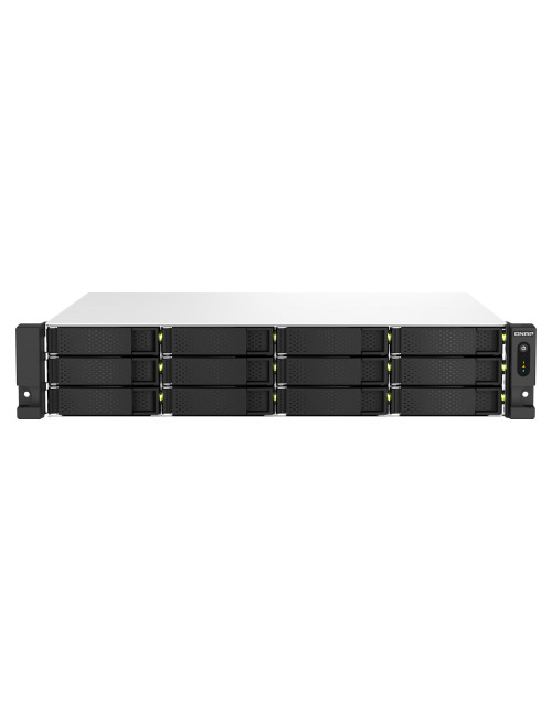 Servidor nas qnap ts - 1264u - rp - 8g 12 bahias