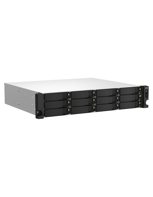 Servidor nas qnap ts - 1264u - rp - 8g 12 bahias