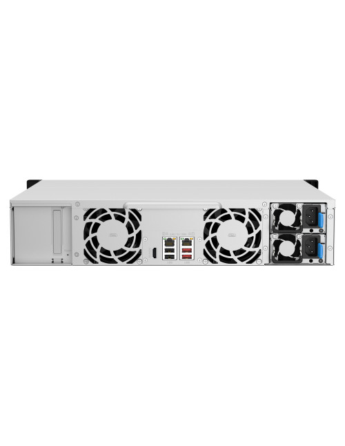 Servidor nas qnap ts - 1264u - rp - 8g 12 bahias