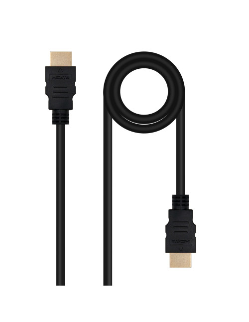 Cable hdmi 4k nanocable 0.5m macho - macho