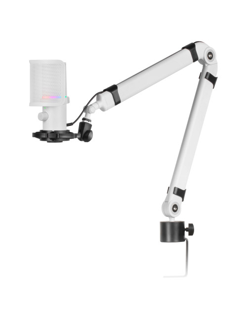 Microfono profesional mars gaming mmicxt blanco