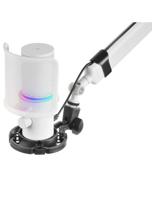 Microfono profesional mars gaming mmicxt blanco