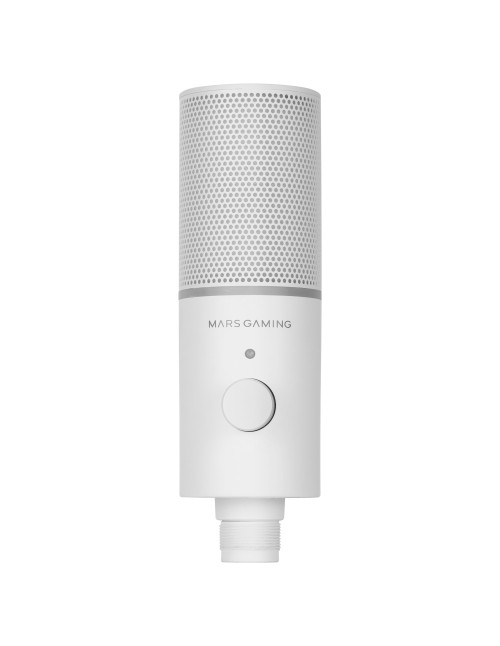 Microfono profesional mars gaming mmicxt blanco