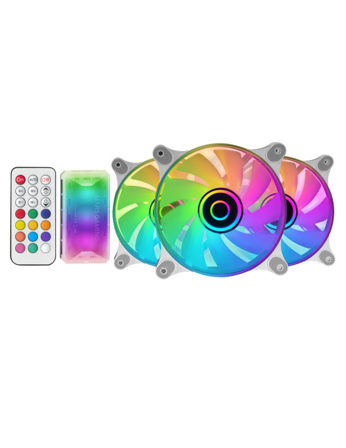 Ventilador mars gaming mf3dkitw 3 x