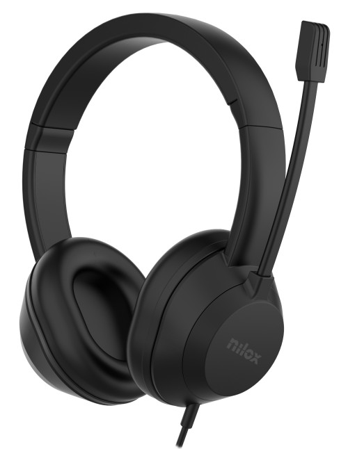 Auriculares nilox nxausb02 negro