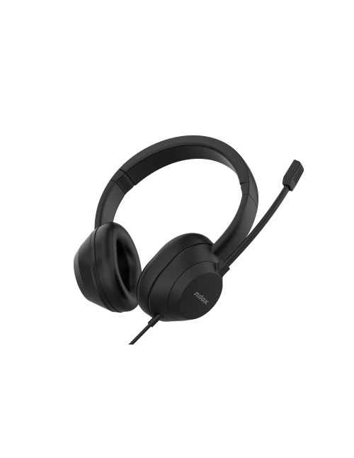 Auriculares nilox nxausb02 negro