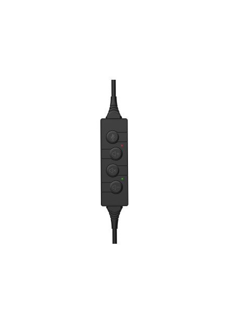 Auriculares nilox nxausb02 negro
