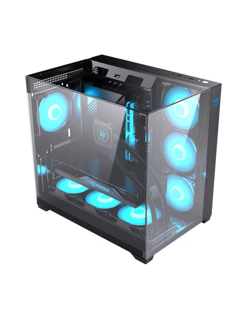 Caja ordenador gaming hiditec atx sky