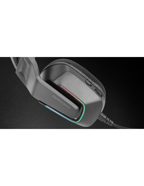 Auriculares mars gaming ergonomicos frgb micro