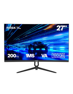Monitor curvo 27 pulgadas nilox nxm27crv2001 fhd