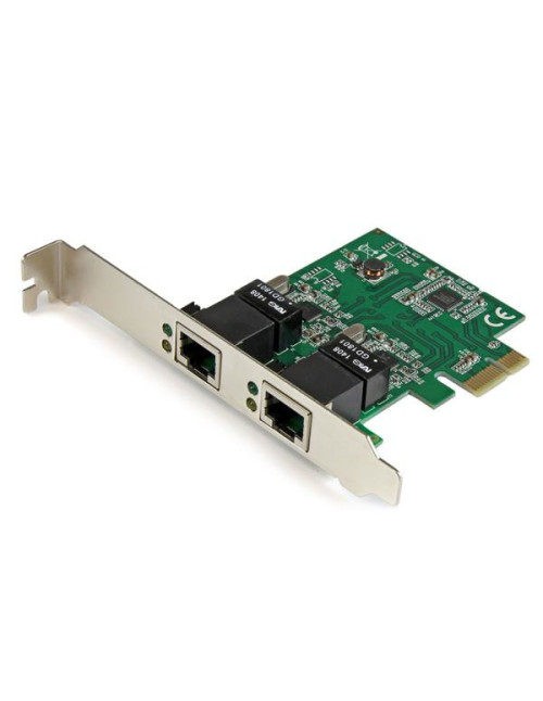 Tarjeta red startech 2 puertos ethernet