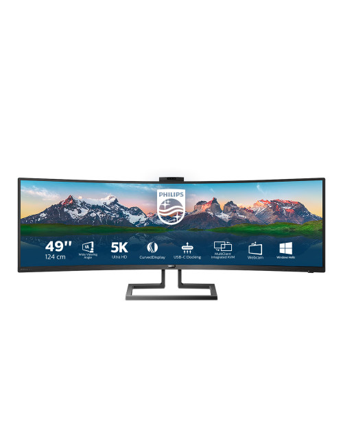 Monitor curvo philips 499p9h 49 pulgadas 5k