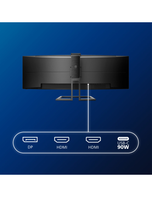 Monitor curvo philips 499p9h 49 pulgadas 5k