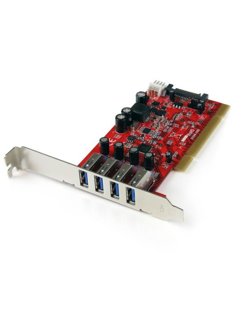 Tarjeta puertos startech pciusb3s4 4x usb