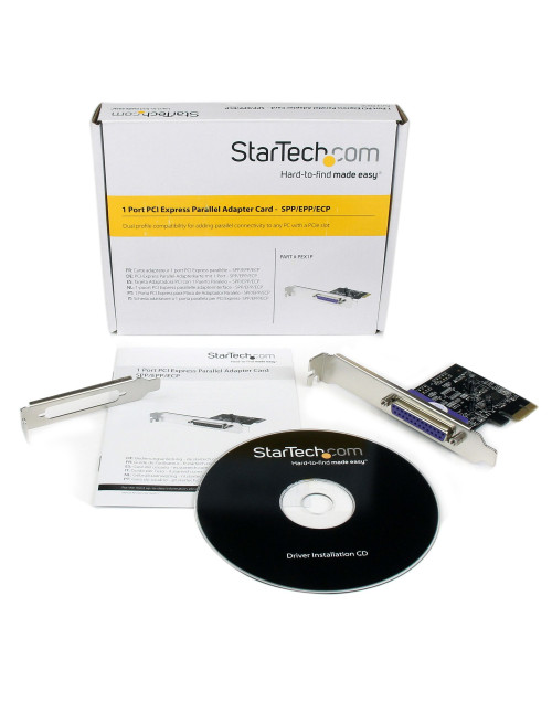 Tarjetade puertos startech 1 paparelo lpt