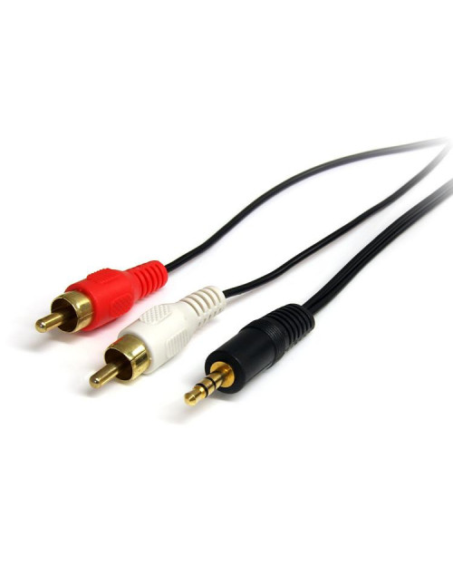 Cable mini jack a rca startech