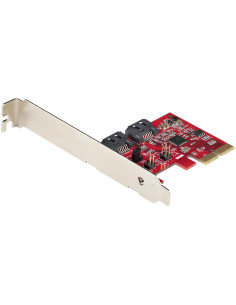 Tarjeta sata startech 2p6gr - pcie - sata - card