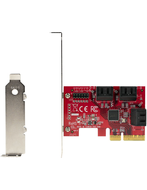 Tarjeta sata startech 6p6g - pcie - sata - card