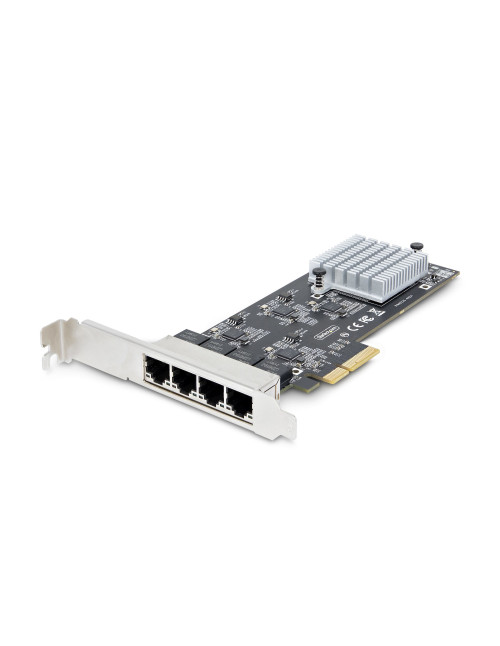 Tarjeta red startech pr42gi - network - card 4x rj45