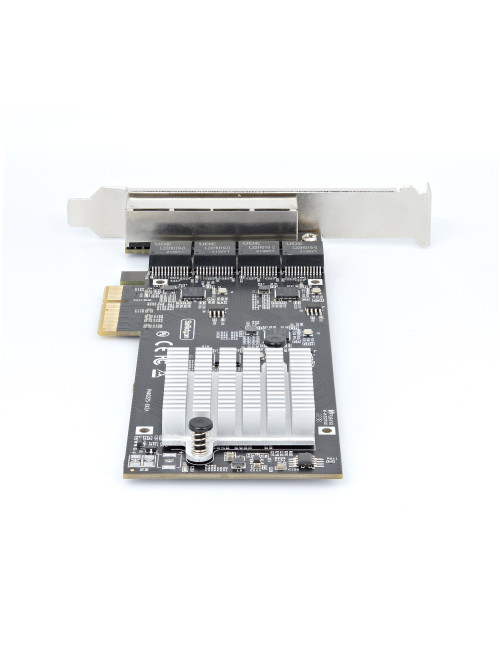 Tarjeta red startech pr42gi - network - card 4x rj45