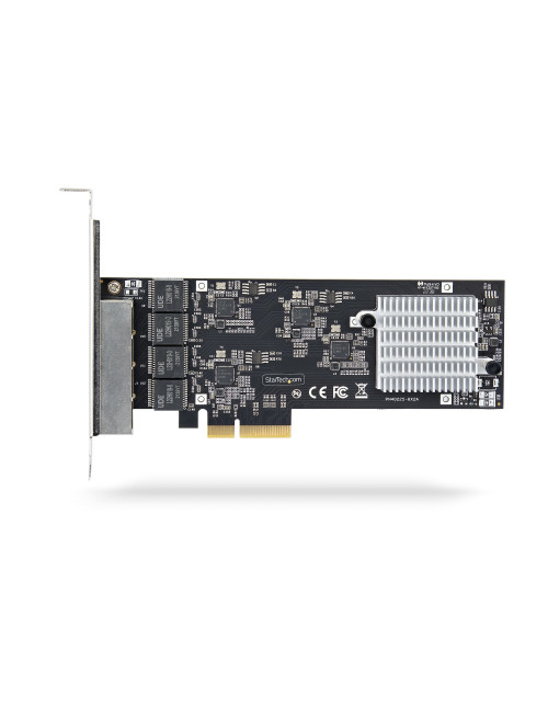 Tarjeta red startech pr42gi - network - card 4x rj45