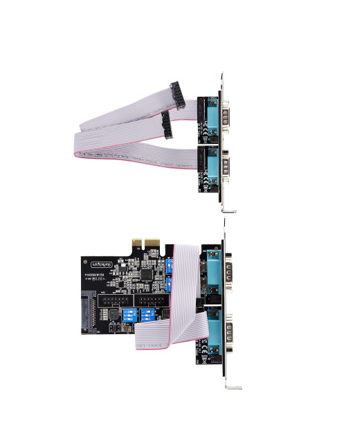 Tarjeta puertos startech ps74adf - serial - card 4x rs232
