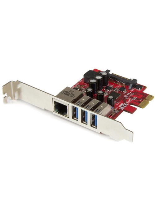 Tarjeta red startech pexusb3s3ge 1x rj45