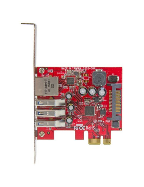 Tarjeta red startech pexusb3s3ge 1x rj45