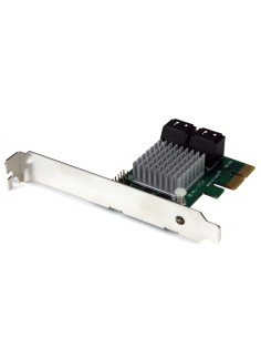 Tarjeta controladora pci express startech pexsat34rh