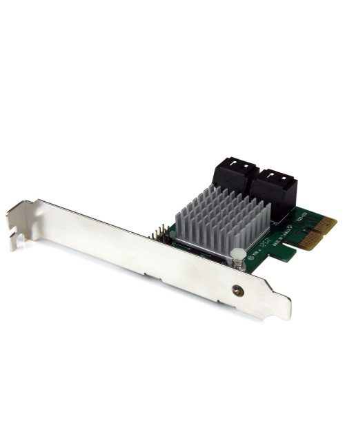 Tarjeta controladora pci express startech pexsat34rh