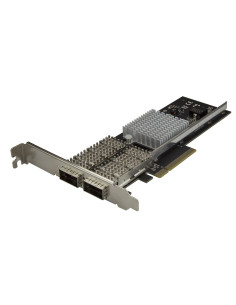 Tarjeta red startech pex40gqsfdpi 2x qsfp+
