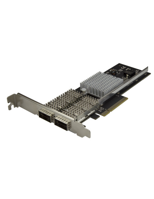 Tarjeta red startech pex40gqsfdpi 2x qsfp+