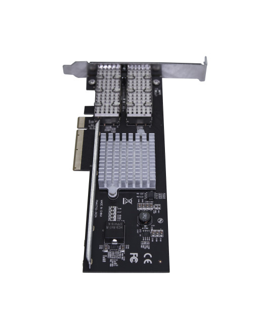 Tarjeta red startech pex40gqsfdpi 2x qsfp+