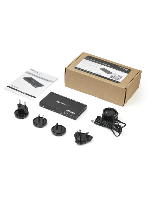 Splitter hdmi startech st122hd20s 2 puertos