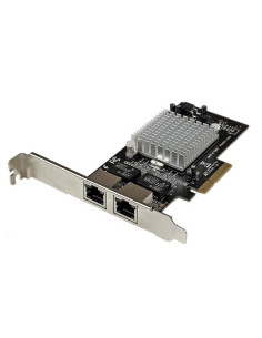 Tarjeta red startech st2000spexi 2x rj45