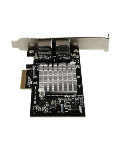Tarjeta red startech st2000spexi 2x rj45