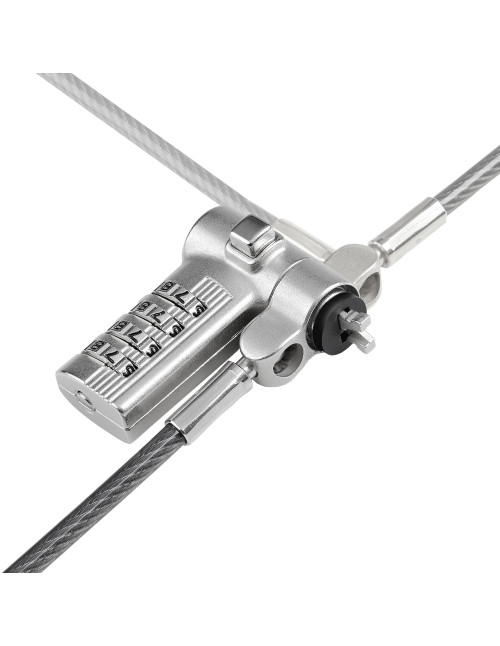 Cable seguridad startech combinacion portatil 2m