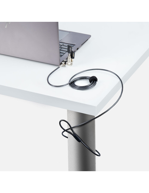 Cable seguridad startech llave portatil 2m